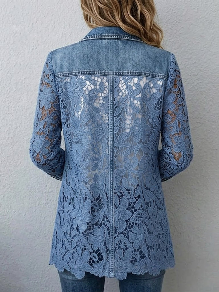 Harper | Chaqueta con inserciones de encaje