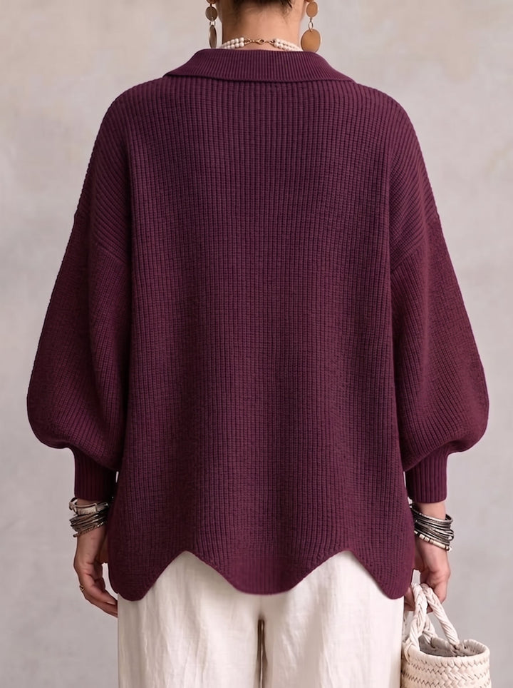 Ardelle™ | Cárdigan Oversize con Cuello