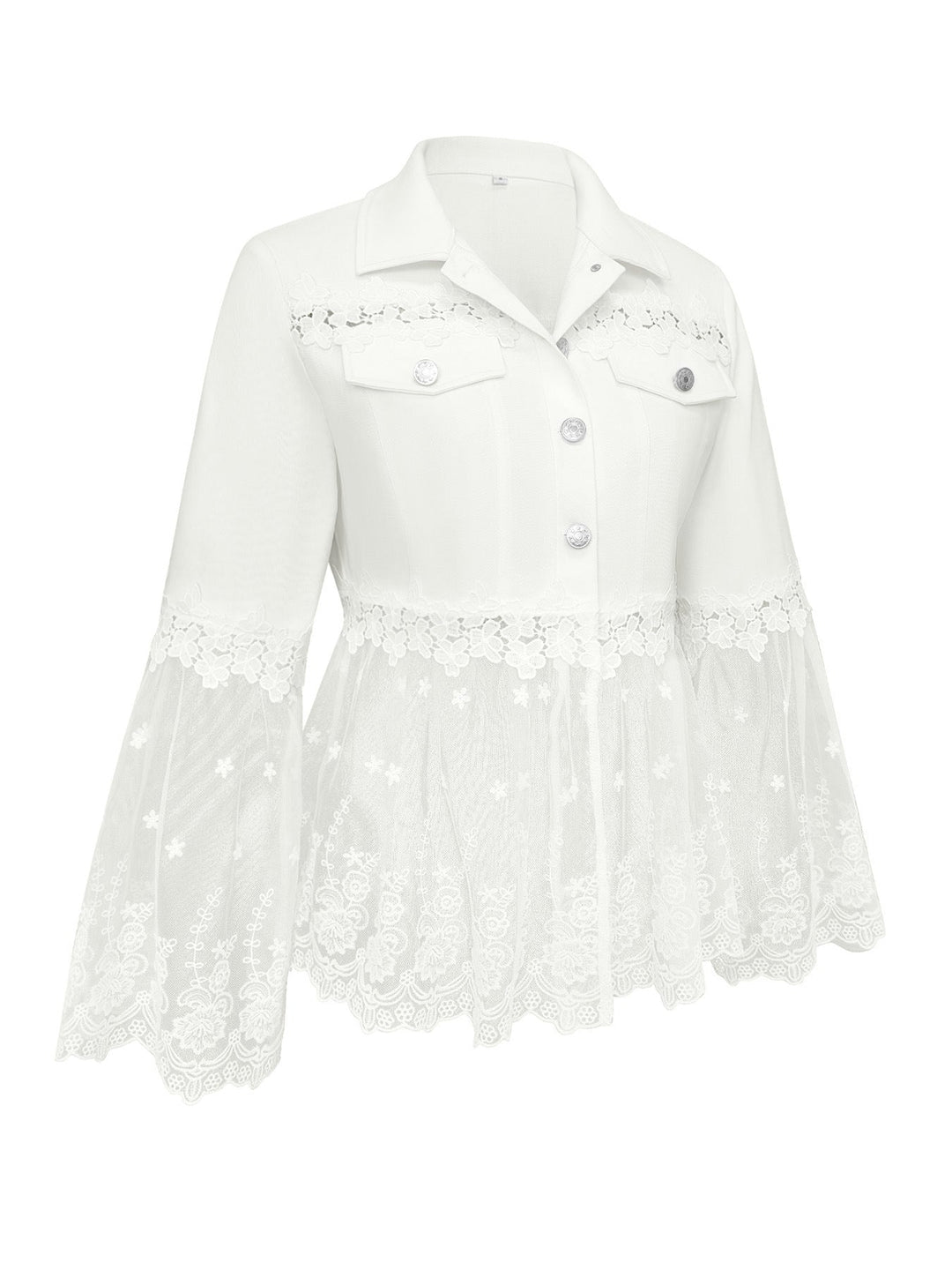 Addison | Chaqueta con inserciones de encaje