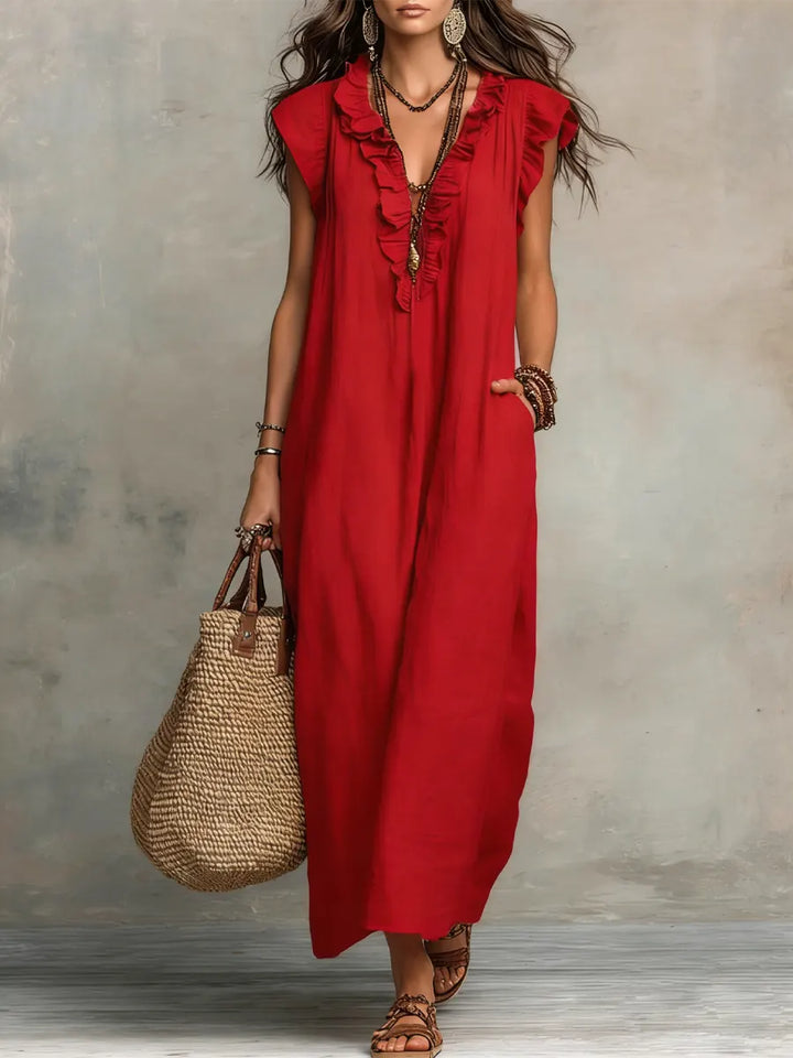 Camélia | Vestido Bohemio Largo
