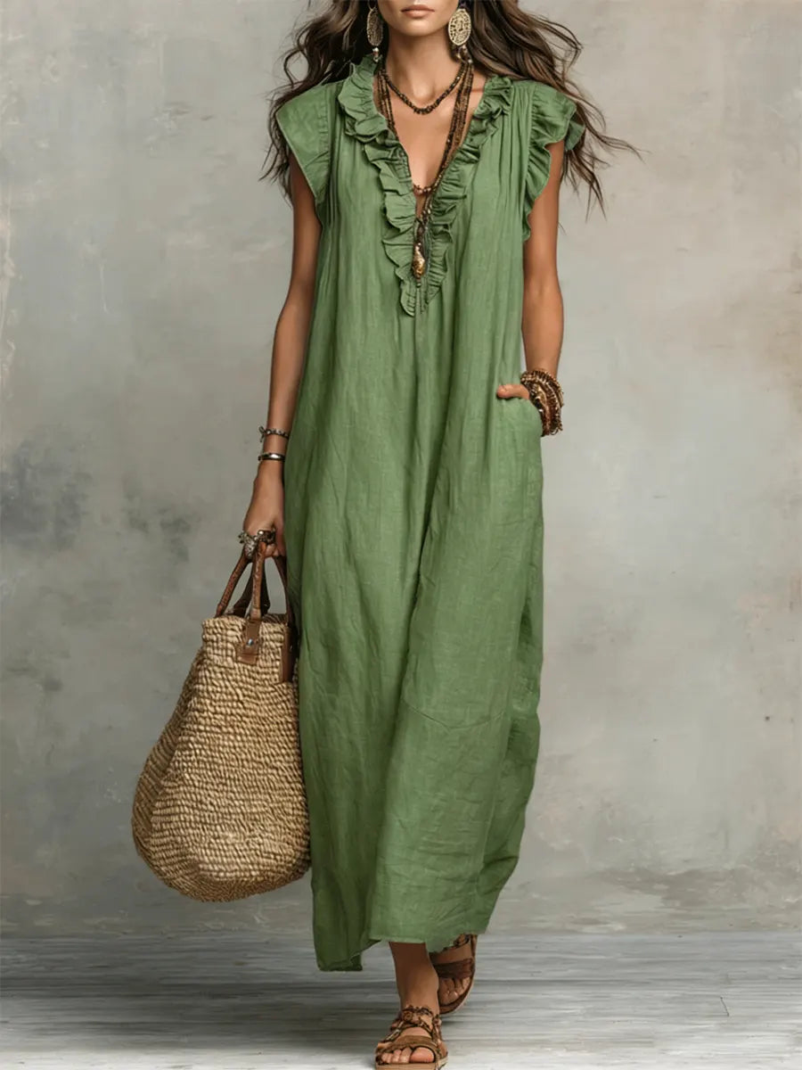 Camélia | Vestido Bohemio Largo