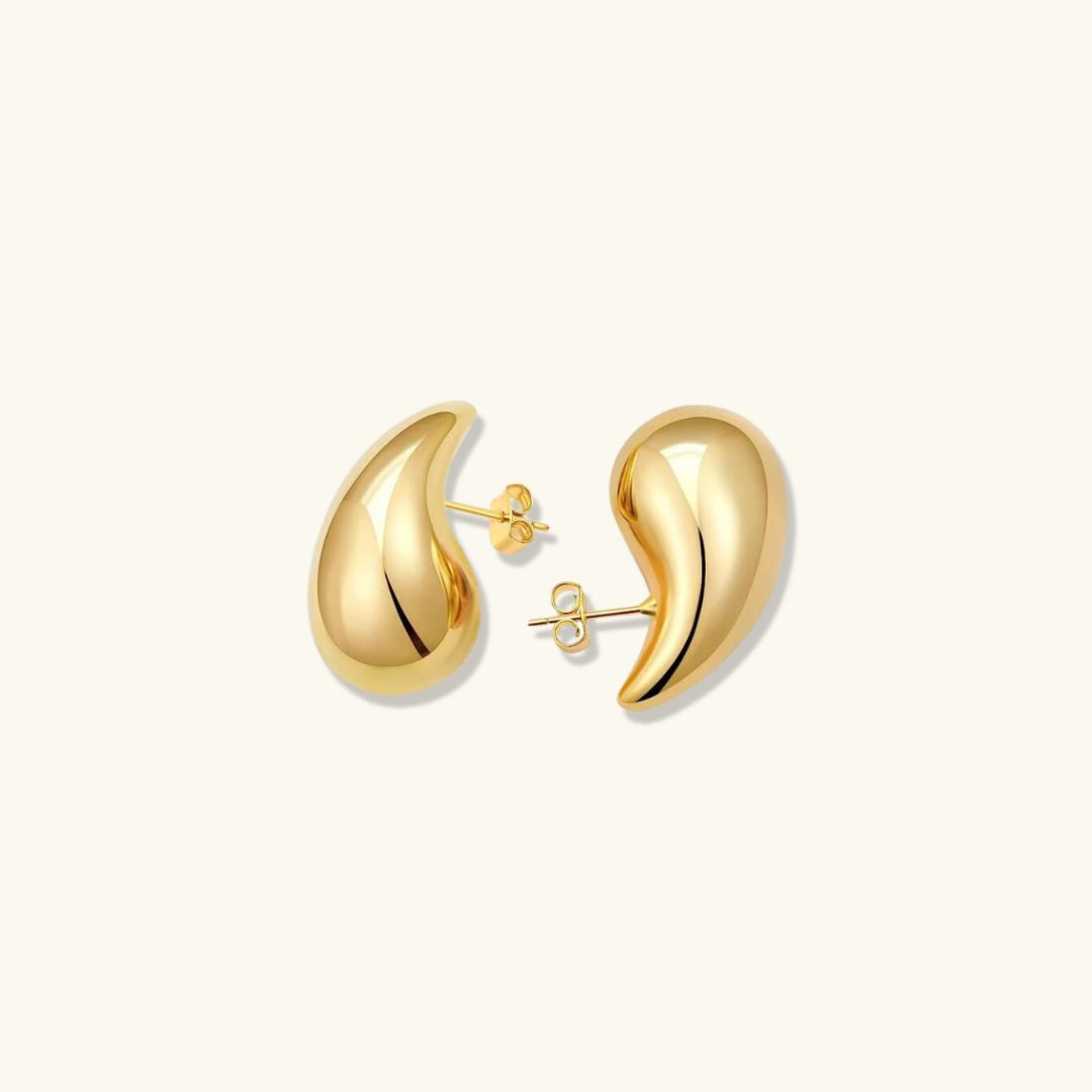 Pendientes Sandra Gota Oro