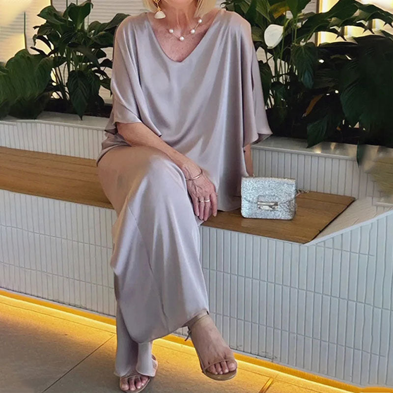 Selina - Conjunto elegante de 2 piezas con silueta fluida