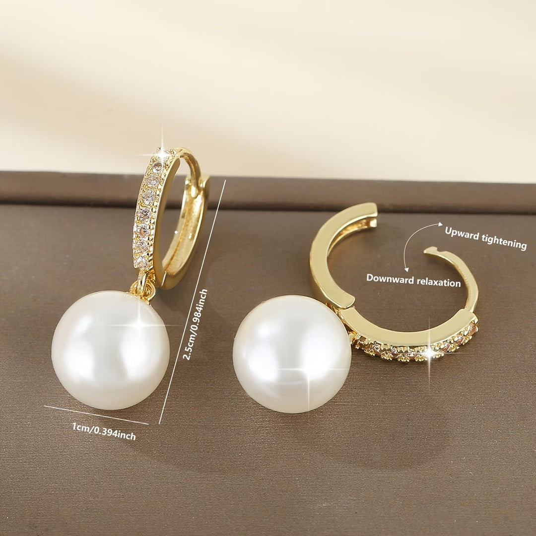 Pendientes de Perlas Geométricas