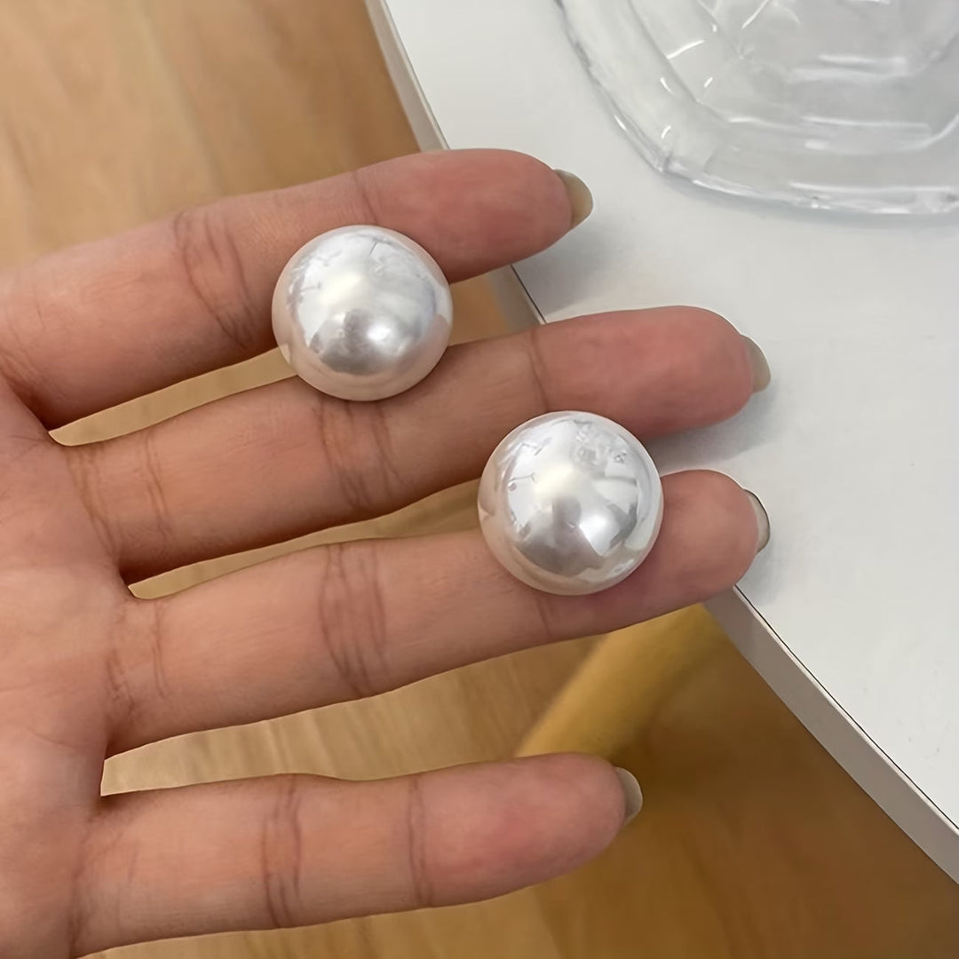 Pendientes de Perlas Statement