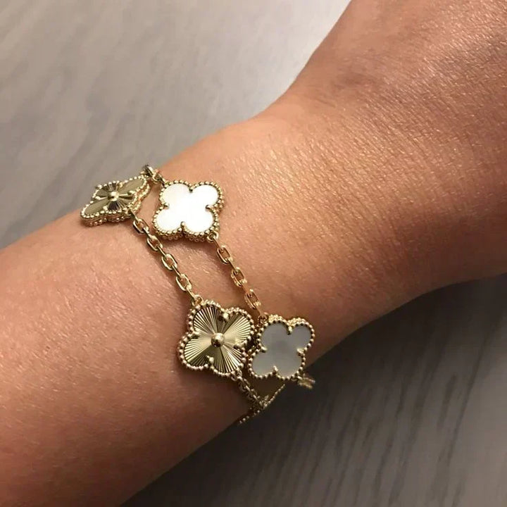 KLEEBLATT | Pulsera Blanca