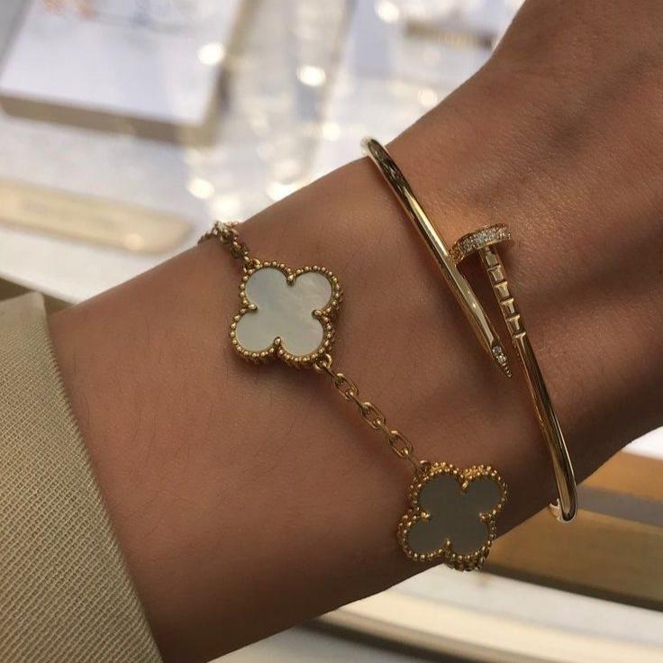 KLEEBLATT | Pulsera Blanca