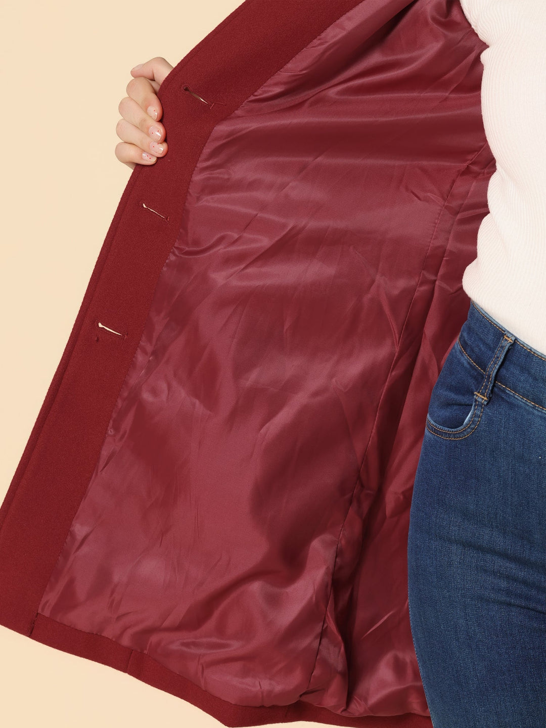 Birgit™ | Abrigo de invierno con botonadura