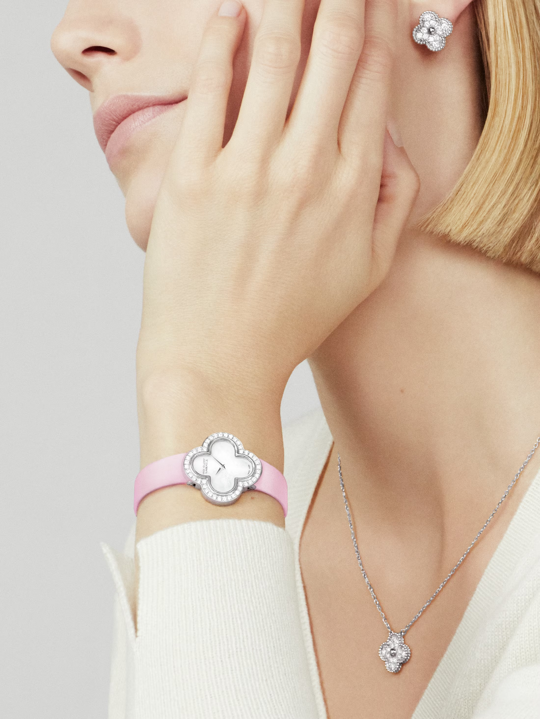KLEEBLATT | Collier de plata Prestige